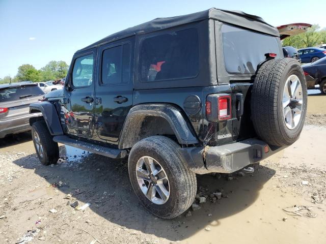 1C4HJXEN5PW510221 - 2023 JEEP WRANGLER SAHARA BLACK photo 2