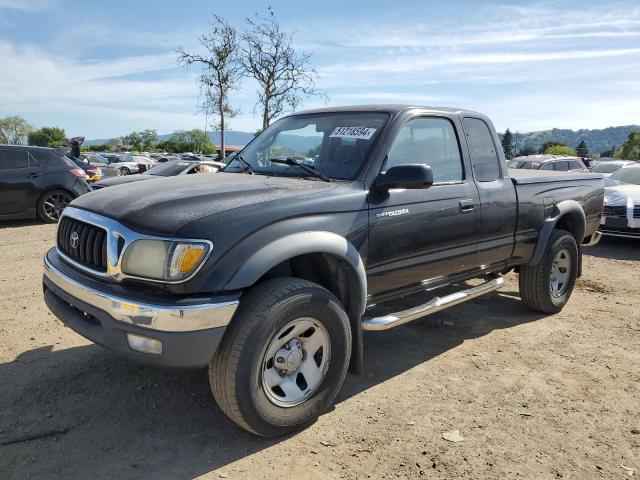 5TESM92N91Z777370 - 2001 TOYOTA TACOMA XTRACAB PRERUNNER BLACK photo 1