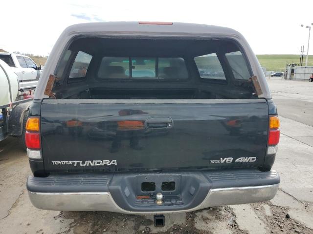 5TBBT44112S263438 - 2002 TOYOTA TUNDRA ACCESS CAB შავი ფოტო 6