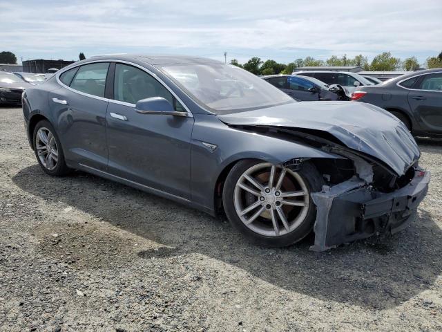 5YJSA1H14EFP33475 - 2014 TESLA MODEL S ვერცხლისფერი ფოტო 4