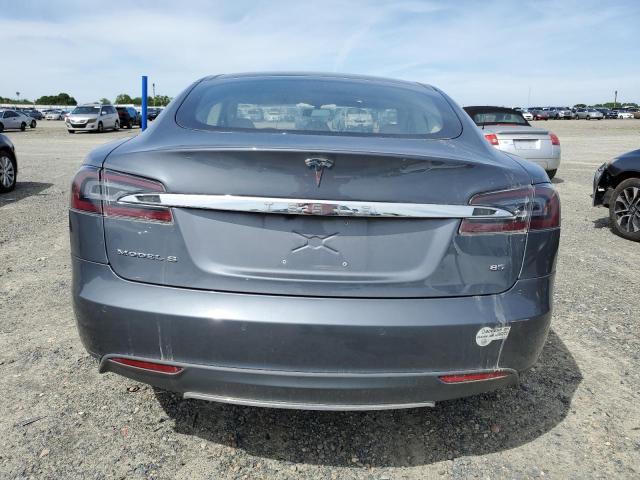 5YJSA1H14EFP33475 - 2014 TESLA MODEL S ვერცხლისფერი ფოტო 6