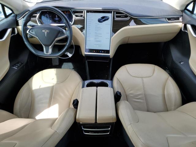 5YJSA1H14EFP33475 - 2014 TESLA MODEL S ვერცხლისფერი ფოტო 8