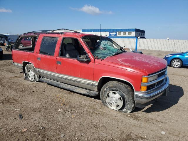 1GNFK16R1XJ377867 - 1999 CHEVROLET SUBURBAN K1500 RED photo 4