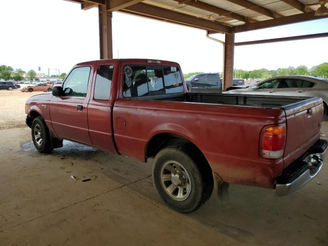 1FTYR14U31TA62911 - 2001 FORD RANGER SUPER CAB RED photo 2