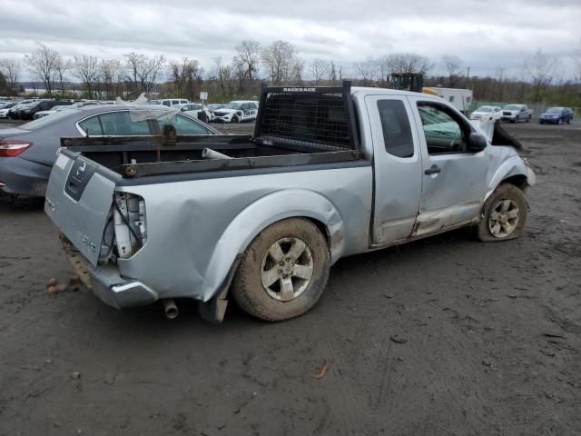 1N6AD0CWXAC442855 - 2010 NISSAN FRONTIER KING CAB SE SILVER photo 3