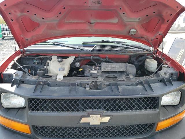 1GCWGFCAXC1179109 - 2012 CHEVROLET EXPRESS G2 RED photo 12