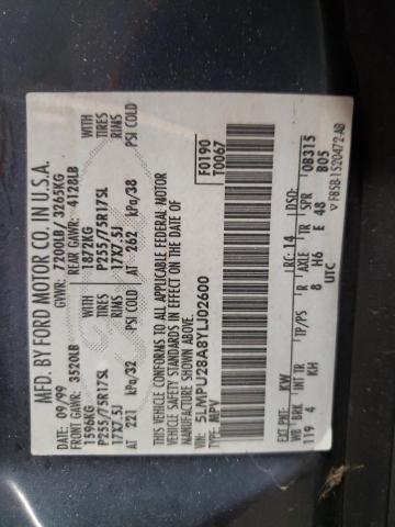 5LMPU28A8YLJ02600 - 2000 LINCOLN NAVIGATOR 蓝色 照片 13