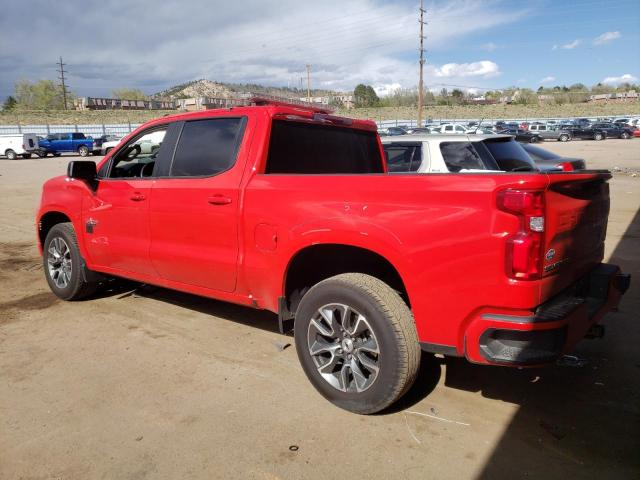 1GCPADED5NZ617329 - 2022 CHEVROLET SILVERADO C1500 RST RED photo 2