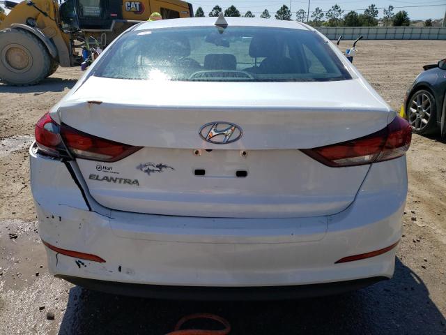 5NPD84LF8JH332211 - 2018 HYUNDAI ELANTRA SEL WHITE photo 6