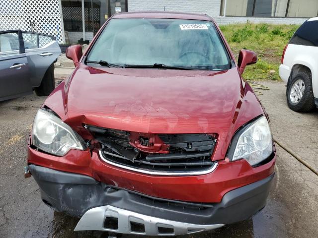 3GSCL33P29S519981 - 2009 SATURN VUE XE RED photo 5