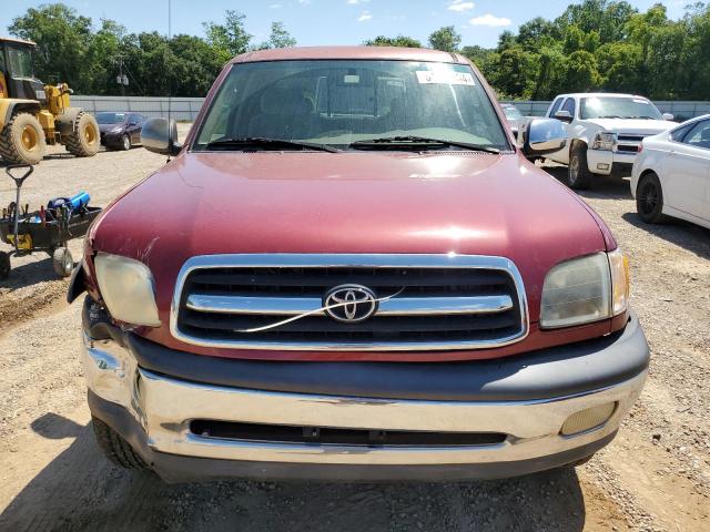 5TBRT341X2S285172 - 2002 TOYOTA TUNDRA ACCESS CAB წითელი ფოტო 5