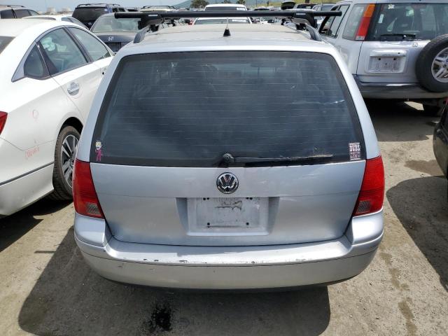 WVWSE61JX2W595797 - 2002 VOLKSWAGEN JETTA GLS SILVER photo 6