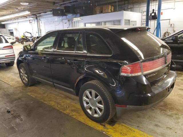 2LMDU88C47BJ35753 - 2007 LINCOLN MKX BLACK photo 2