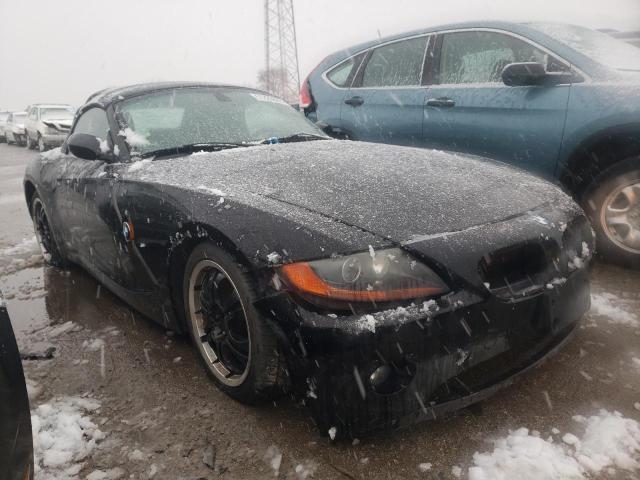 4USBT33564LR68143 - 2004 BMW Z4 2.5 BLACK photo 1