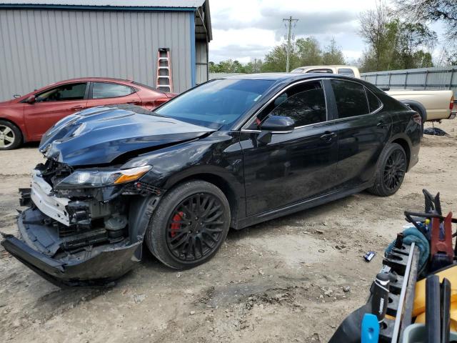 4T1G11AK0PU180659 - 2023 TOYOTA CAMRY SE NIGHT SHADE BLACK photo 1