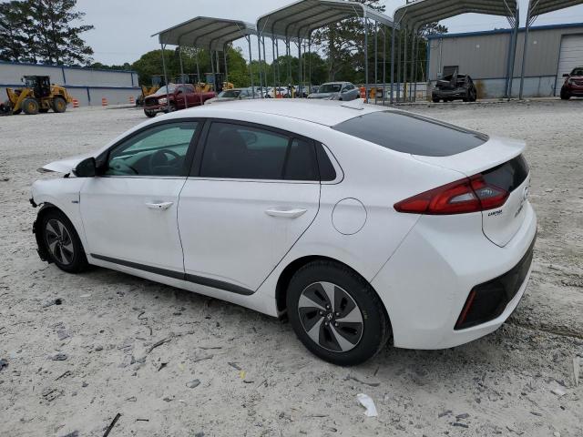 KMHC75LC8HU036384 - 2017 HYUNDAI IONIQ SEL WHITE photo 2