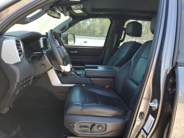 5TFNA5DBXPX073809 - 2023 TOYOTA TUNDRA CREWMAX PLATINUM ნაცრისფერი ფოტო 7