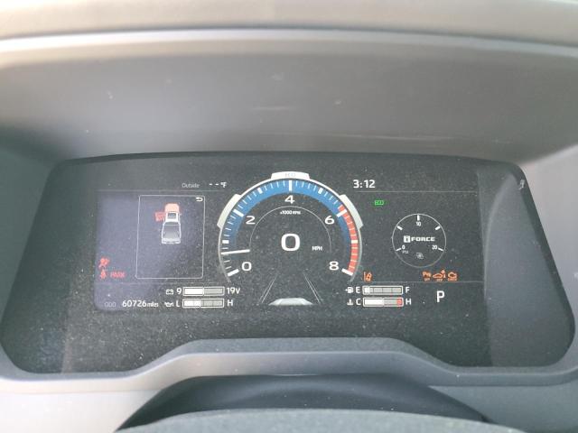 5TFNA5DBXPX073809 - 2023 TOYOTA TUNDRA CREWMAX PLATINUM ნაცრისფერი ფოტო 9