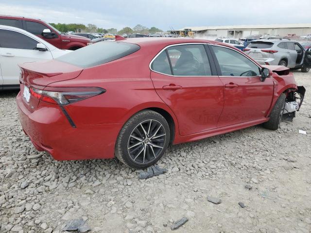4T1G11AK4PU156154 - 2023 TOYOTA CAMRY SE NIGHT SHADE RED photo 3