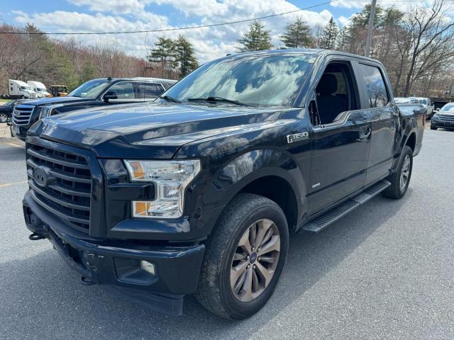 1FTEW1EP1HFB79772 - 2017 FORD F150 SUPERCREW BLACK photo 1
