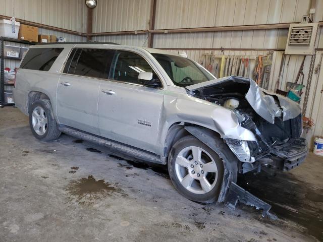 1GNSCJKC4FR747478 - 2015 CHEVROLET SUBURBAN C1500 LT SILVER photo 4