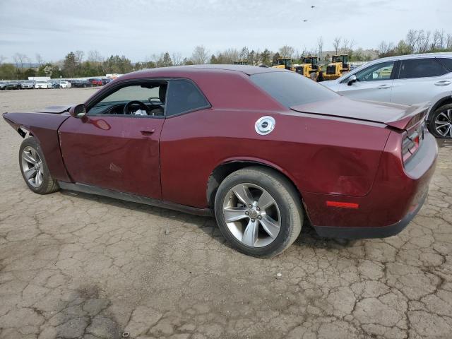 2C3CDZAG7MH571847 - 2021 DODGE CHALLENGER SXT MAROON photo 2