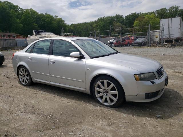 WAULT68E35A072736 - 2005 AUDI A4 3.0 QUATTRO SILVER photo 4