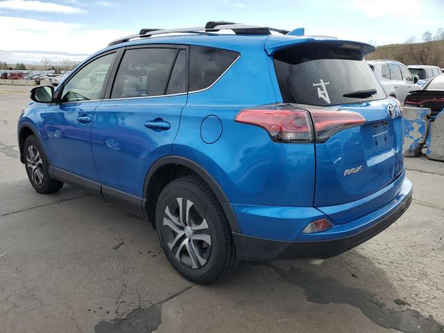 JTMBFREV5GJ070601 - 2016 TOYOTA RAV4 LE BLUE photo 2