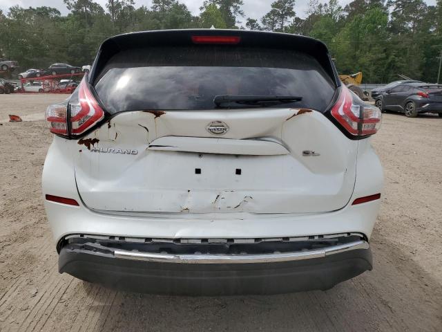 5N1AZ2MG4GN126447 - 2016 NISSAN MURANO S WHITE photo 6