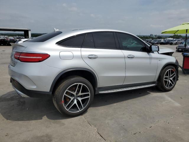 4JGED6EB5HA079156 - 2017 MERCEDES-BENZ GLE COUPE 43 AMG SILVER photo 3