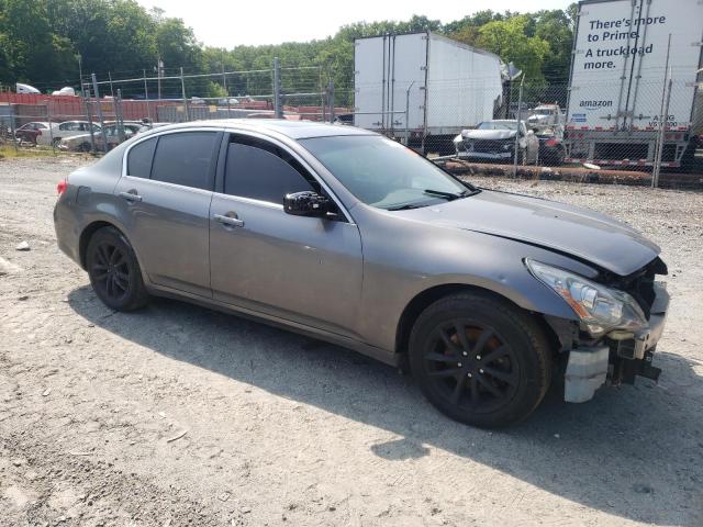 JN1CV6AR3CM672536 - 2012 INFINITI G37 GRAY photo 4