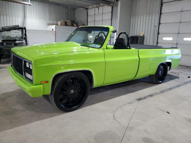 2GCEC14H0G1193803 - 1986 CHEVROLET C10 GREEN photo 1