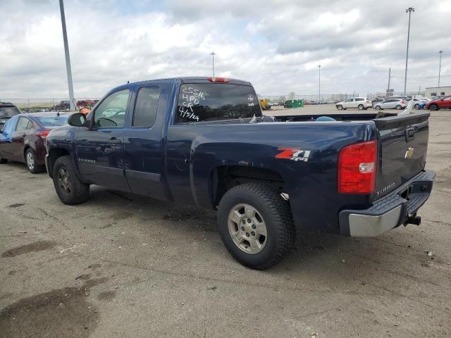 2GCEK19J171726210 - 2007 CHEVROLET SILVERADO K1500 BLUE photo 2