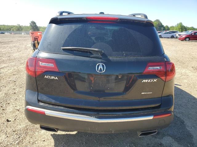 2HNYD2H66BH545009 - 2011 ACURA MDX TECHNOLOGY BLACK photo 6