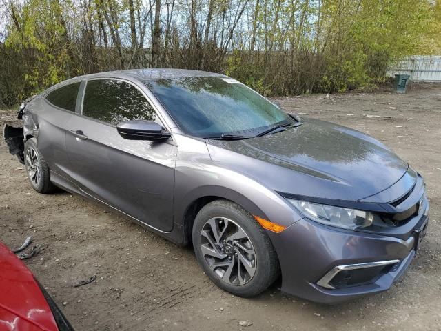 2HGFC4B62KH305610 - 2019 HONDA CIVIC LX GRAY photo 4