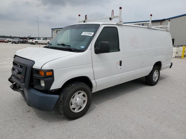 1FTNS1EW0DDA48809 - 2013 FORD ECONOLINE E150 VAN WHITE photo 1