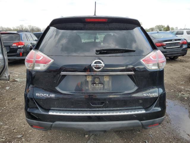 KNMAT2MV6FP508924 - 2015 NISSAN ROGUE S BLACK photo 6