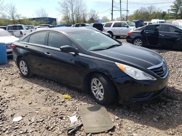 5NPEB4AC3CH443251 - 2012 HYUNDAI SONATA GLS BLUE photo 4