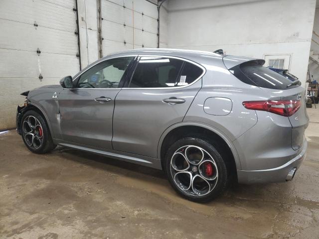 ZASPAKBN1L7C88968 - 2020 ALFA ROMEO STELVIO TI Күміс фото 2