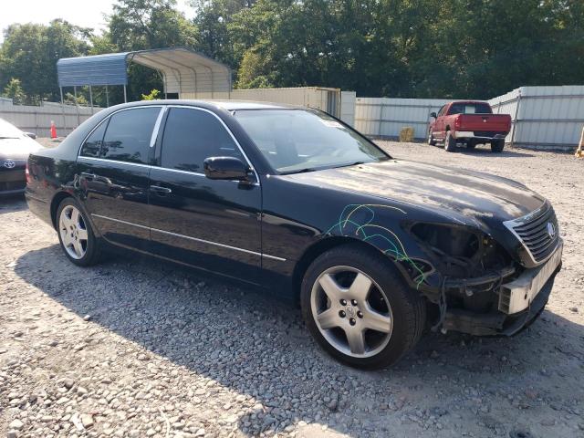 JTHBN36F055002931 - 2005 LEXUS LS 430 BLACK photo 4