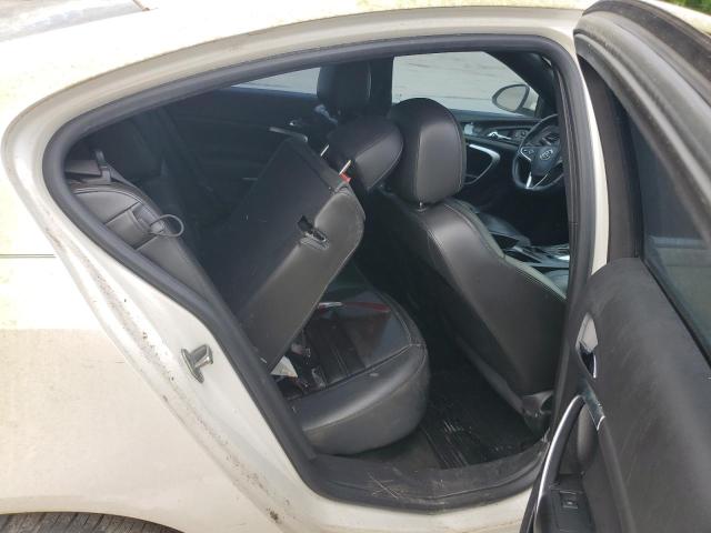 2G4GT5GX5E9210818 - 2014 BUICK REGAL GS WHITE photo 10