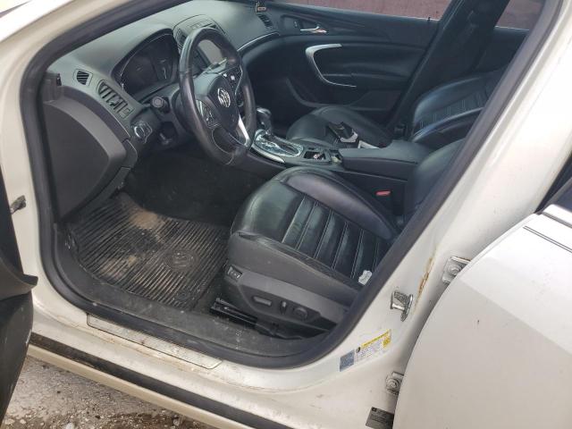 2G4GT5GX5E9210818 - 2014 BUICK REGAL GS WHITE photo 7