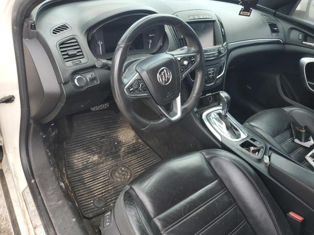 2G4GT5GX5E9210818 - 2014 BUICK REGAL GS WHITE photo 8