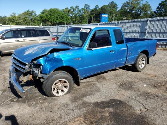 1FTYR14C1YPB56537 - 2000 FORD RANGER SUPER CAB BLUE photo 1