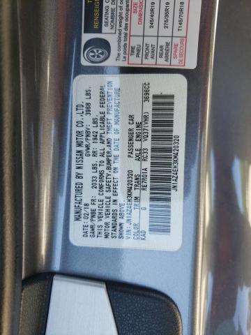 JN1AZ4EH3KM420320 - 2019 NISSAN 370Z BASE GRAY photo 12