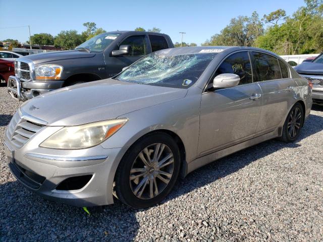 KMHGC4DD1CU204289 - 2012 HYUNDAI GENESIS 3.8L SILVER photo 1