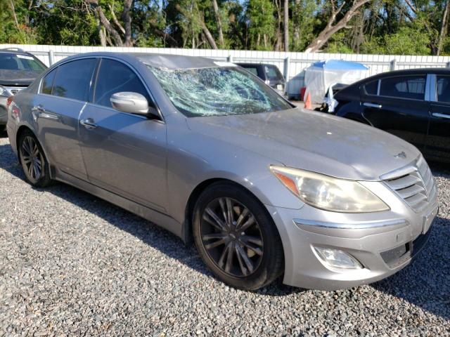 KMHGC4DD1CU204289 - 2012 HYUNDAI GENESIS 3.8L SILVER photo 4