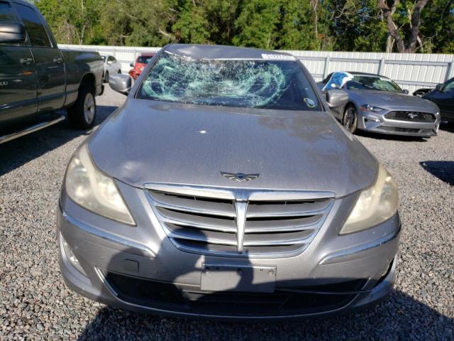 KMHGC4DD1CU204289 - 2012 HYUNDAI GENESIS 3.8L SILVER photo 5