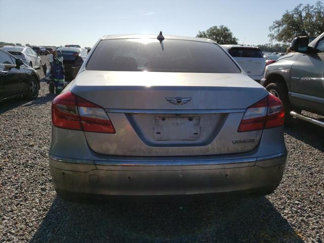 KMHGC4DD1CU204289 - 2012 HYUNDAI GENESIS 3.8L SILVER photo 6