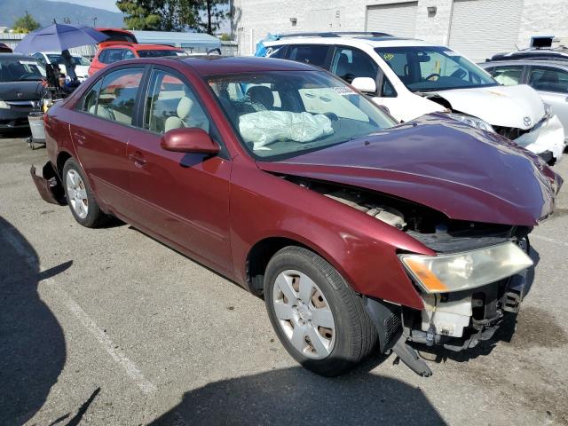 5NPET46C97H255930 - 2007 HYUNDAI SONATA GLS BURGUNDY photo 4